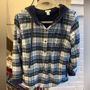 L.L. Bean flannel jacket - small